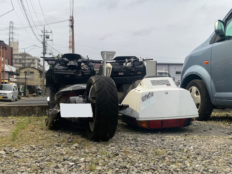 アルトラパンのDIY・エアサス・ロンホイカスタム・着地style・バイクネタに関するカスタム事例の投稿画像1枚目