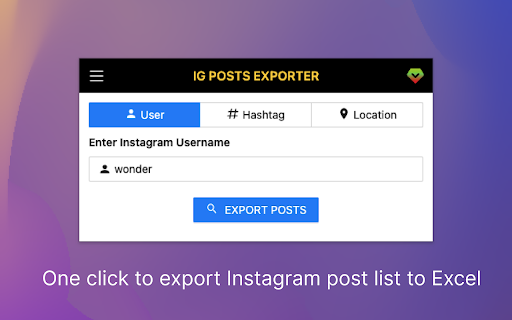 PostFox - Export IG Posts