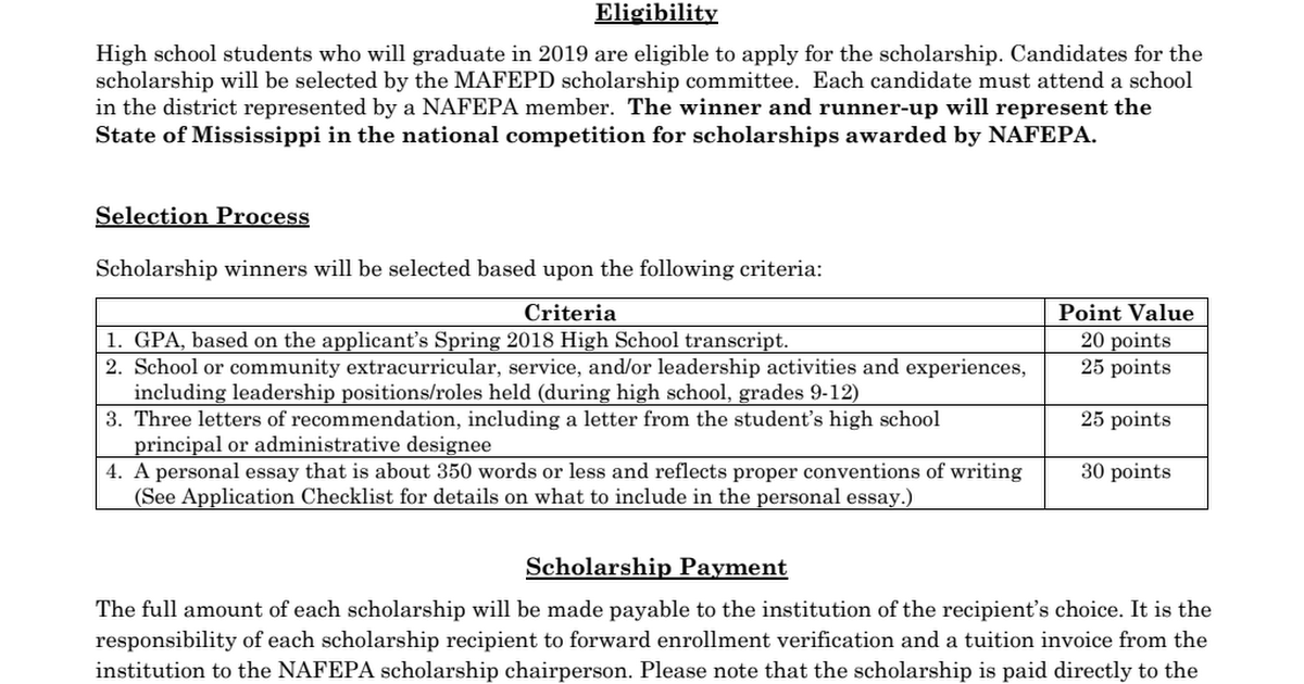 NAFEPA Scholarship Info  Application 2019_FINAl_Fillable.pdf