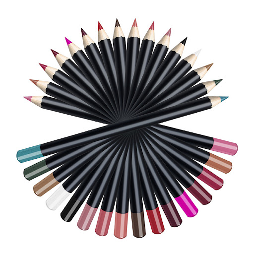 Title 2, 3 In 1 Multifunctional Lip Liner, 21 Color Wood...
