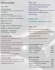 Barley & Grapes Cafe menu 6