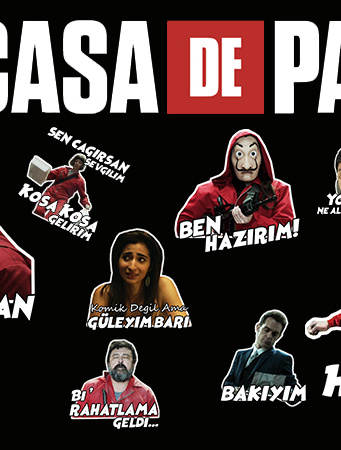 La Casa de Papel Sticker