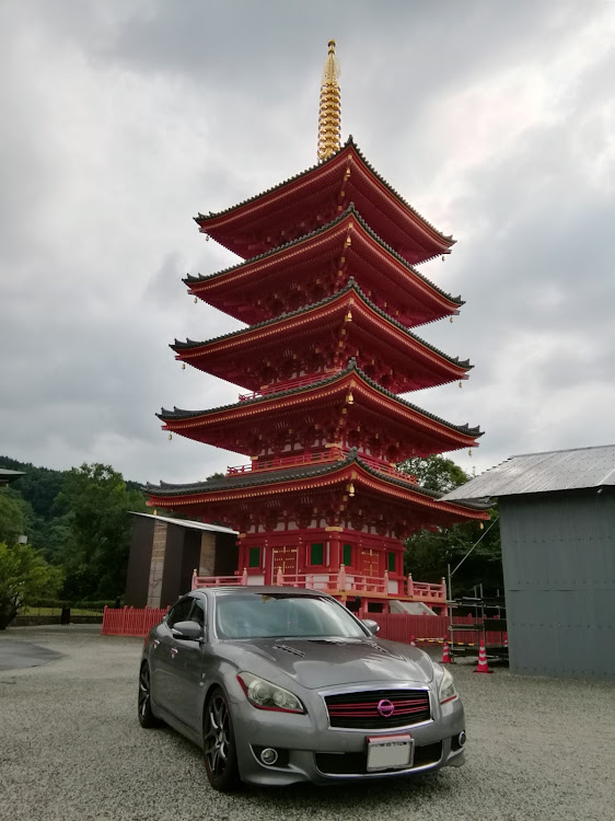 フーガの大阪府富田林市伏見堂町・願昭寺・平成の名塔・五重塔・ローガンに関するカスタム事例の投稿画像3枚目