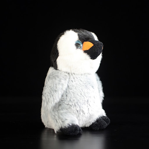 Title 3, Big Eyes Baby Penguin Simulation Stuffed Animal...