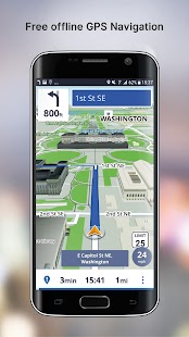 Free GPS Navigation Screenshot