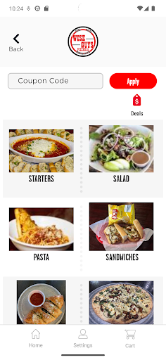 Screenshot Wise Guys Pizzeria