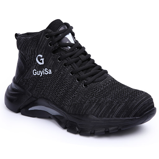 Title 2, Mens Steel Toe Work Shoes Anti-smashing Anti-p...