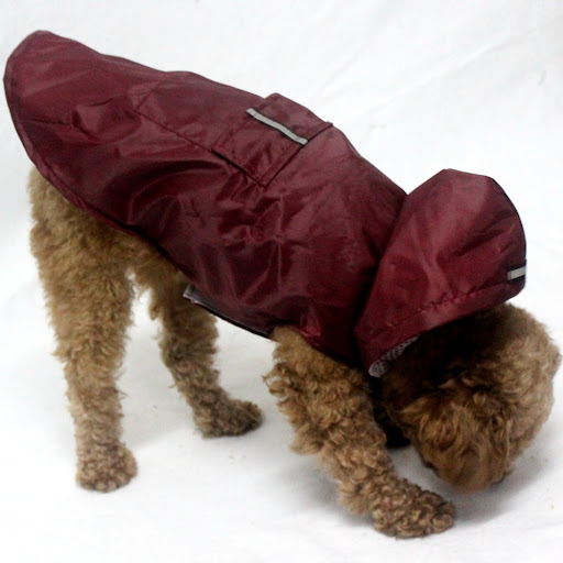 Title 13, Waterproof Windproof Hooded Puppy Raincoat Prot...