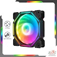 Quạt Tản Nhiệt Led Rgb V5 Bát Giác Kích Thước 12Cm Đồng Bộ Màu Hub Quạt Coolmoon, Tomato, Xigmatek
