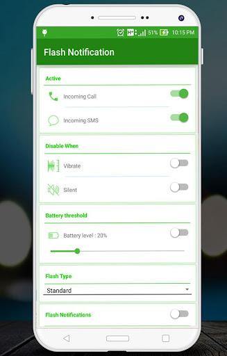 Flash Notification Pro Version