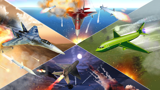 Screenshot Jet Fighter Airplane Racing