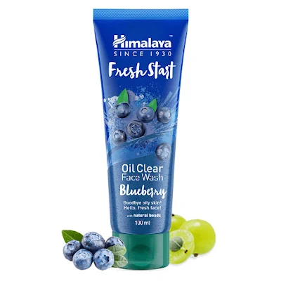 Himalaya Fresh Start Oil Clear Face Wash Blueberry 50 Ml