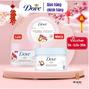 Kem Tẩy Da Chết Toàn Thân, Body Dove Creme Dusch Peeling 225Ml, Nhập Khẩu Đức