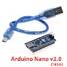 Arduino Nano V3.0 Ch340 Có Kèm Cáp Mini Usb - Atmega328P