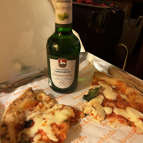 Pizza and a beer -delivery!