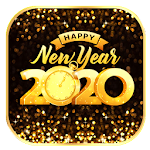 Cover Image of Скачать Glowing 2020 Happy New Year 3D Gravity Theme 🌟✨ 1.1.0 APK