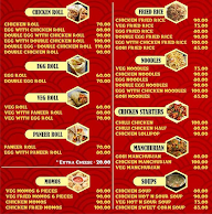 Sabra Famous Kati Rolls menu 1