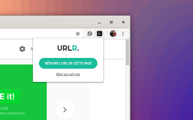 URLR. - Minimiseur d'URL / Réducteur de liens