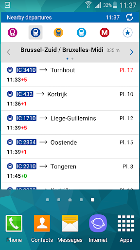SNCB National train timetable/tickets in Belgium