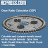 RCPRESS RC Car Gear Ratio Calc icon