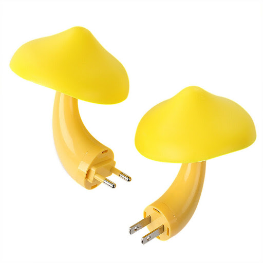 Title 7, Mushroom-shaped LED Lights with Automatic Senso...