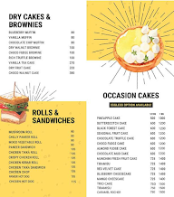 Open Oven Bakehouse menu 3