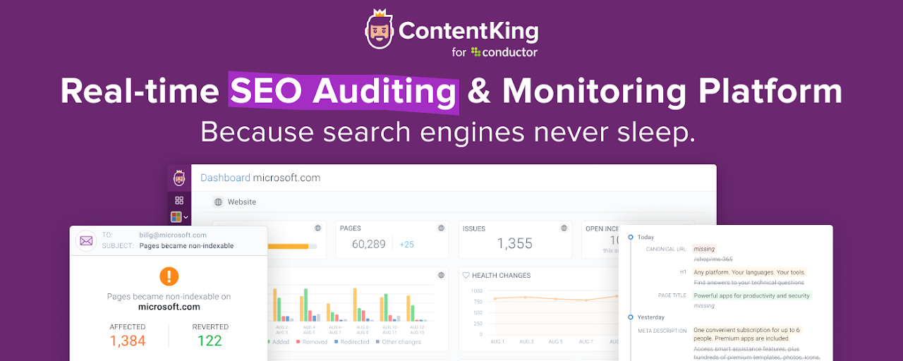 ContentKing: Real-time SEO auditing Preview image 2