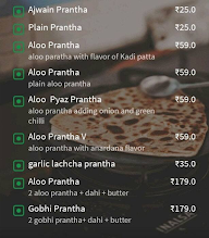 Griddle Prantha menu 1