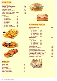 Parnashree Cafe menu 1