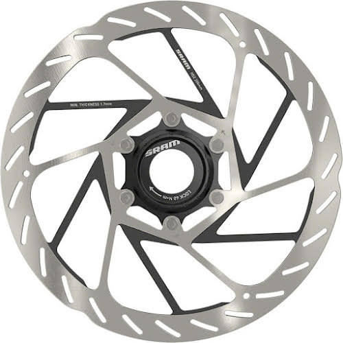 SRAM HS2 Disc Brake Rotor - 200mm, Center Lock, Rounded