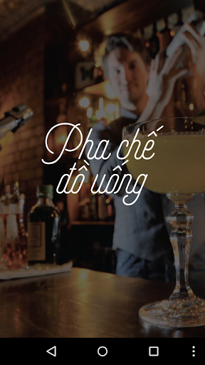 Pha chế đồ uống - Công thức đồ uống