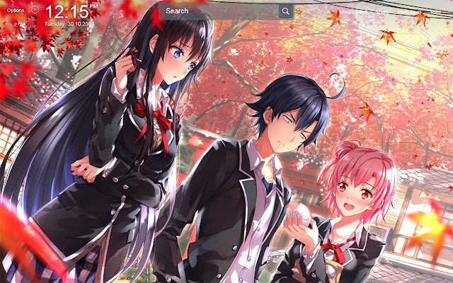 Oregairu Wallpapers Theme New Tab