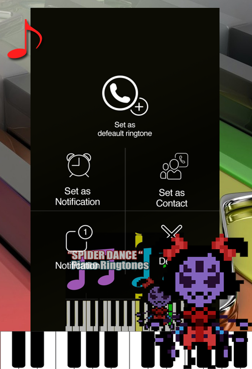 Spider Dance Piano Ringtones 1 0 Apk Download Com Hbusdev Spiderdancepianoringtones Apk Free - roblox spider dance remix id