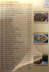 Sainidhi Restaurant menu 7