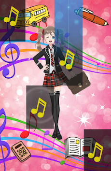 Manga Piano School Tiles Anime : Love Heart Girlsのおすすめ画像2