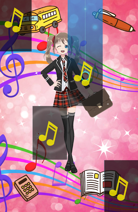 Manga Piano School Tiles Anime : Love Heart Girlsのおすすめ画像2