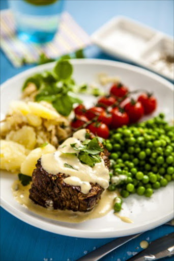 Fillet with creamy brandy & blue cheese sauce Brandy and blue cheese add a luxe touch to this quick-cooked steak dish making it perfect party fodder.