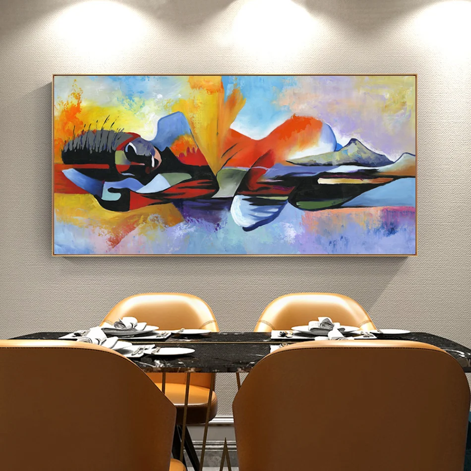 Impressão decorativa a jato de tinta para casa Quadro sem moldura Decore sua casa com arte moderna, personalize seus ambientes de forma fácil e elegante.