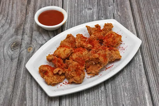 Chicken Popcorn With Dip