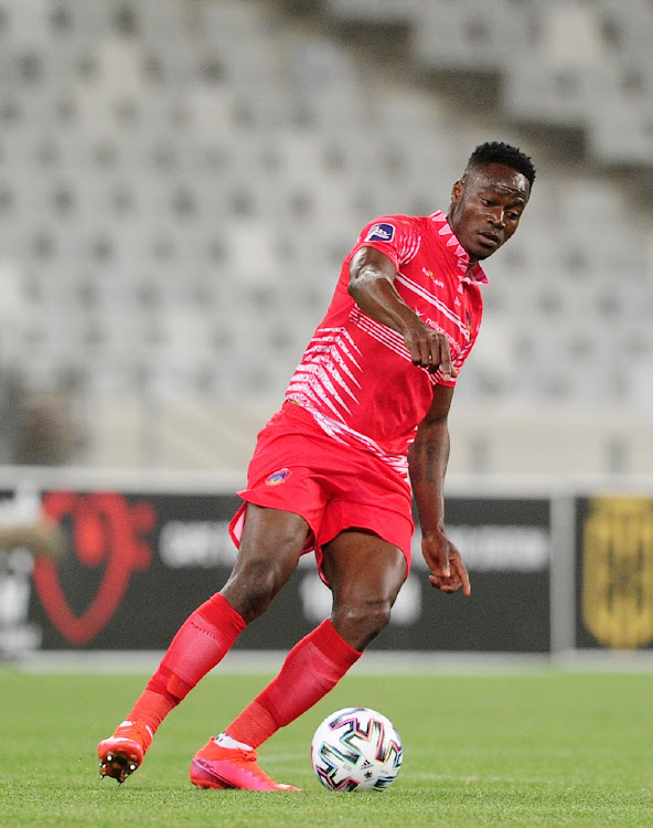 Chippa United striker Eva Nga Bienvenu.