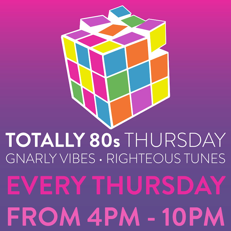 Logo for Totally 80s Thursday