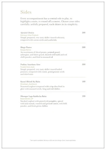 Taftoon Bar & Kitchen menu 