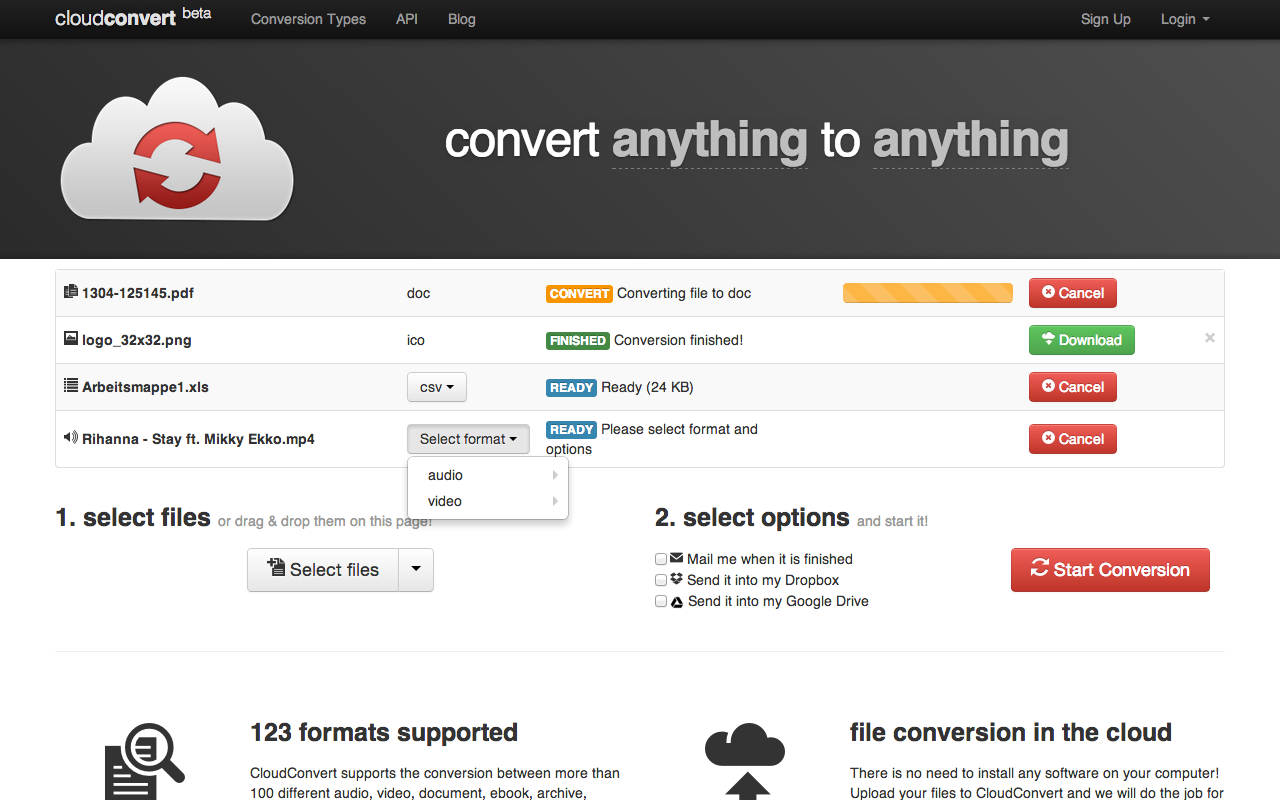 AnyConverted - Convert Everything to Anything Online