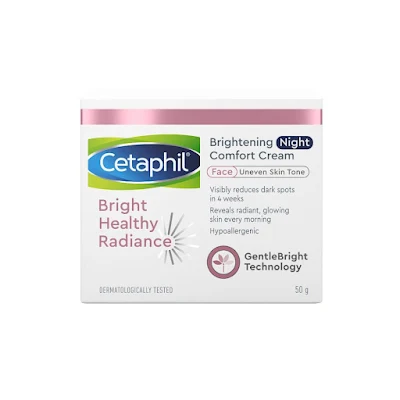 Cetaphil Brightening Night Comfort Cream - 50 gm