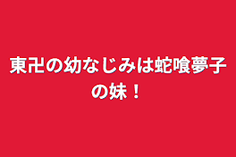 東卍の幼なじみは蛇喰夢子の妹！