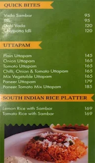 Dosa Village menu 4