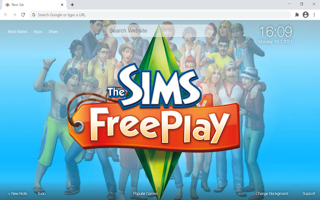 The Sims FreePlay for PC for Google Chrome - Extension Download