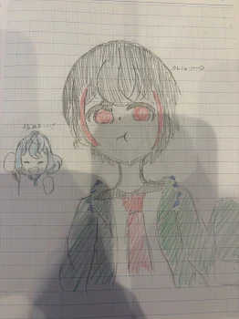 アナログイラストを載せて行く部屋