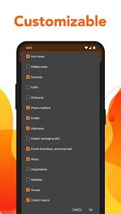 Simple Contacts Pro APK (Платная/Полная версия) 5