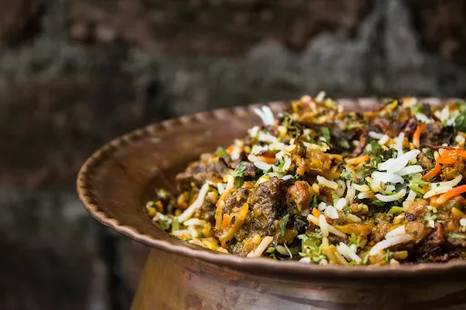 Hyderabadi Mutton Coconut Biryani